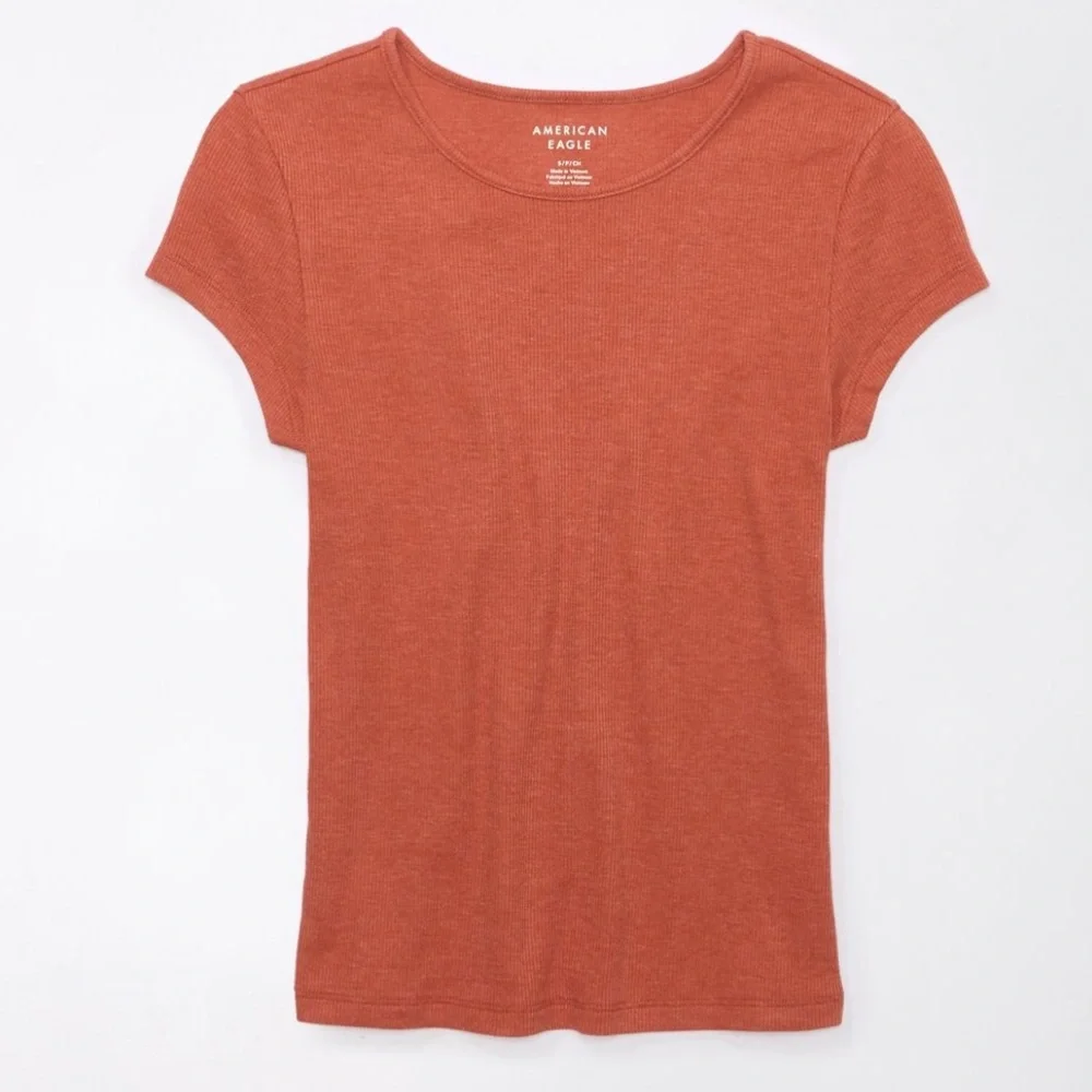 AE | Hey Baby | Ribbed | Tee | CC - Picture 8 of 17